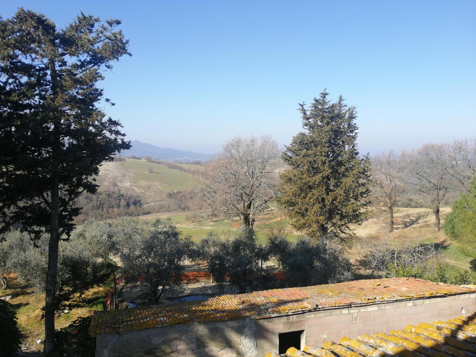 Agriturismo Santa Chiara Pomarance Bagian luar foto